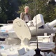 Illustration for article titled Vivienne Westwood Glamorously Rides Tank to Protest Fracking
